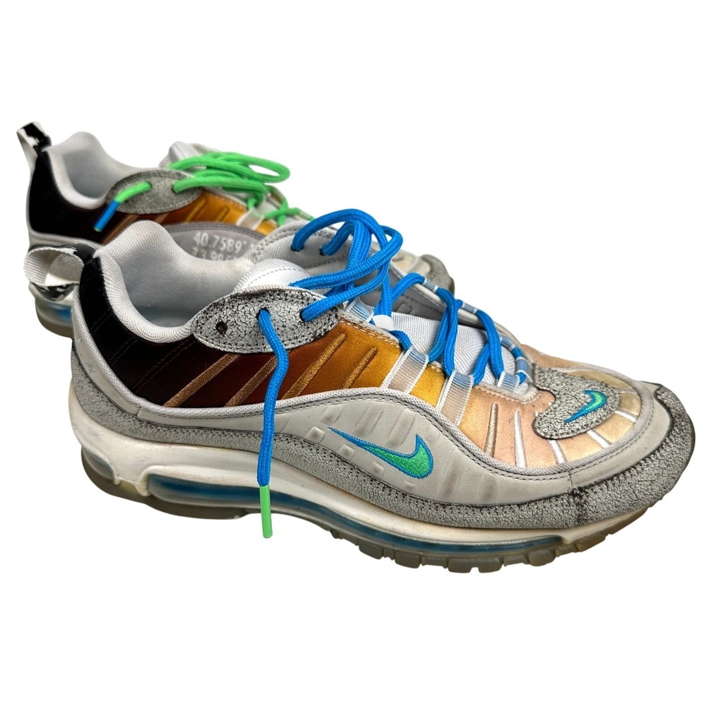 Nike Air Max 98 On Air La Mezcla Gabrielle Serrano Multi-Color Men's 8.5